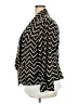 Ashley Stewart 100% Polyester Chevron-herringbone Black Blazer Size 24 - photo 5