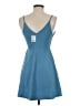 Silence and Noise 100% Polyester Solid Blue Cocktail Dress Size S - photo 2