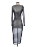 Steve Madden Stripes Gray Casual Dress Size XS - photo 2