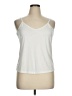 Assorted Brands 100% Polyester Ivory Tank Top Size XL - photo 1