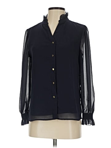Carmen Carmen Marc Valvo Long Sleeve Blouse (view 1)