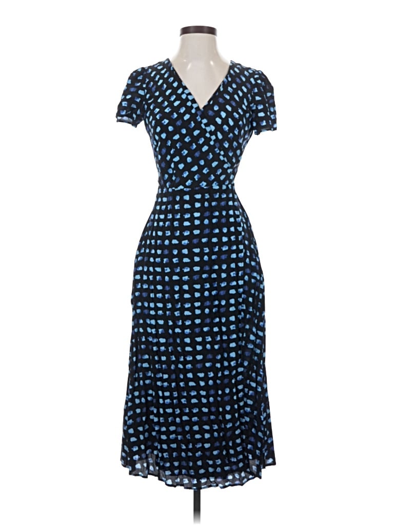 Pre-owned Amour Vert Casual Dress In Blue
