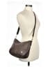 Assorted Brands Solid Gray Tan Crossbody Bag One size - photo 2