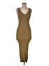 The Workshop Tan Casual Dress Size M - photo 1