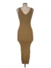 The Workshop Tan Casual Dress Size M - photo 2