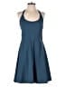 Halara Solid Blue Teal Casual Dress Size XL (estimated) - photo 1