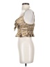 Dress Forum 100% Polyester Gold Sleeveless Top Size S - photo 5