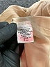Milly Tan Long Sleeve Silk Top Size 6 - photo 8