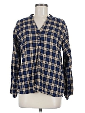 Weekend Suzanne Betro Long Sleeve Henley (view 1)