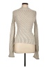 Acne Studios Metallic Tan Silver Turtleneck Sweater Size S - photo 1