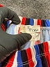 Fig + Olive Stripes Blue Red Romper Size S - photo 4