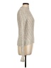 Acne Studios Metallic Tan Silver Turtleneck Sweater Size S - photo 4