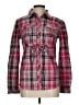 Pepe Jeans Plaid Red Long Sleeve Button-Down Shirt Size L - photo 1