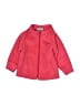 Columbia 100% Polyester Red Pink Zip Up Hoodie Size 6-12 mo - photo 1