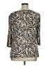 East5th Animal Print Ivory 3/4 Sleeve Blouse Size XL - photo 2