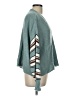 Pink Lily 100% Acrylic Color Block Teal Pullover Sweater Size L - photo 4
