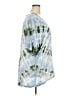 XCVI Tie-dye Blue Short Sleeve Blouse Size 3X - photo 4