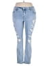 Torrid Hearts Blue Jeans Size 20 - photo 1