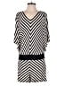 Bebe Chevron-herringbone Black Casual Dress Size M - photo 1