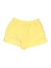 Zara Solid Yellow Shorts Size L - photo 2