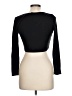 Shein Black 3/4 Sleeve T-Shirt Size L - photo 2