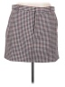 Madewell Houndstooth Red Casual Skirt Size 16 - photo 1