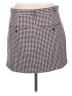 Madewell Houndstooth Red Casual Skirt Size 16 - photo 2