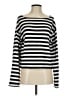 H&M Stripes Silver Pullover Sweater Size S - photo 1