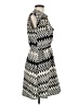 Speed Control 100% Polyester Chevron-herringbone Black Casual Dress Size M - photo 4