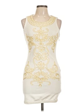 wow couture gold dress Long V-Neck Sequin Prom Dress with Open Back Nude/Silver/Gold / 2 main image 1