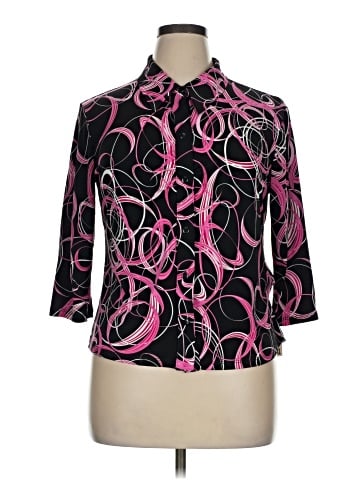 Only Nine 3/4 Sleeve Blouse (view 1)