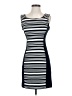 Express Stripes Black Casual Dress Size XS - photo 1