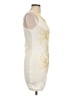 Wow Couture Graphic Ivory Cocktail Dress Size L - photo 4
