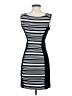 Express Stripes Black Casual Dress Size XS - photo 2
