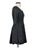 Armani Exchange Chevron-herringbone Black Casual Dress Size XS - photo 4