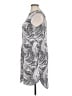 H&M 100% Polyester Silver Casual Dress Size 14 - photo 5