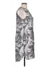 H&M 100% Polyester Silver Casual Dress Size 14 - photo 4