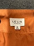 Le Lis 100% Polyester Solid Orange Casual Skirt Size M - photo 4