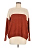 Vince Camuto Color Block Brown Pullover Sweater Size M - photo 1