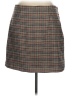 Old Navy 100% Polyester Plaid Brown Formal Skirt Size XL - photo 2