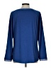 Merokeety Blue Long Sleeve Blouse Size L - photo 2