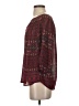 Ezra Burgundy 3/4 Sleeve Blouse Size S - photo 5