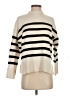 Unbranded Stripes Ivory Turtleneck Sweater Size XS - photo 1