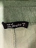 Simplee Solid Green Casual Pants Size S - photo 6