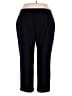 Fashion Bug Solid Black Active Pants Size 2X - photo 2