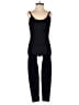 OQQ Solid Black Jumpsuit Size S - photo 1