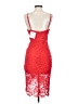 showpo 100% Polyester Red Cocktail Dress Size 2 - photo 2
