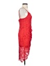 showpo 100% Polyester Red Cocktail Dress Size 2 - photo 4