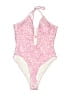 Unbranded Paisley Pink One Piece Swimsuit Size XL - photo 1
