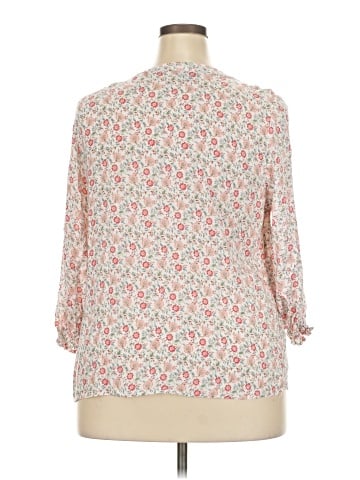 Jones & Co 3/4 Sleeve Blouse (view 2)